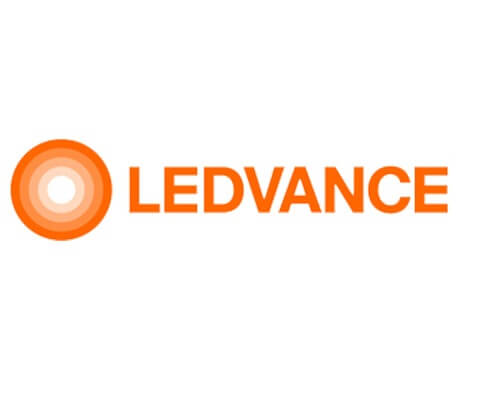 LEDVANCE logo in orange